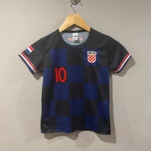 Croatia Luka Modrić' Kids Soccer Football Jersey